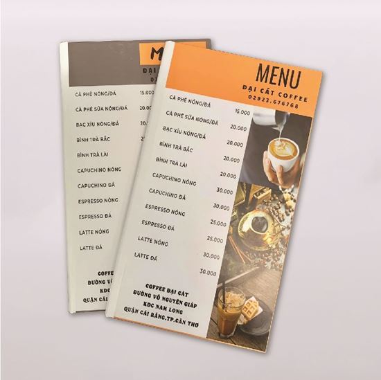 Picture of In Menu - Gỗ MDF